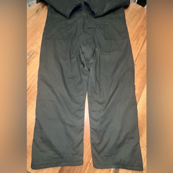 Vintage Sears Work Leisure Dark Green Insulated Coveralls Boiler Suit Men’s 2XL. - Picture 13 of 14